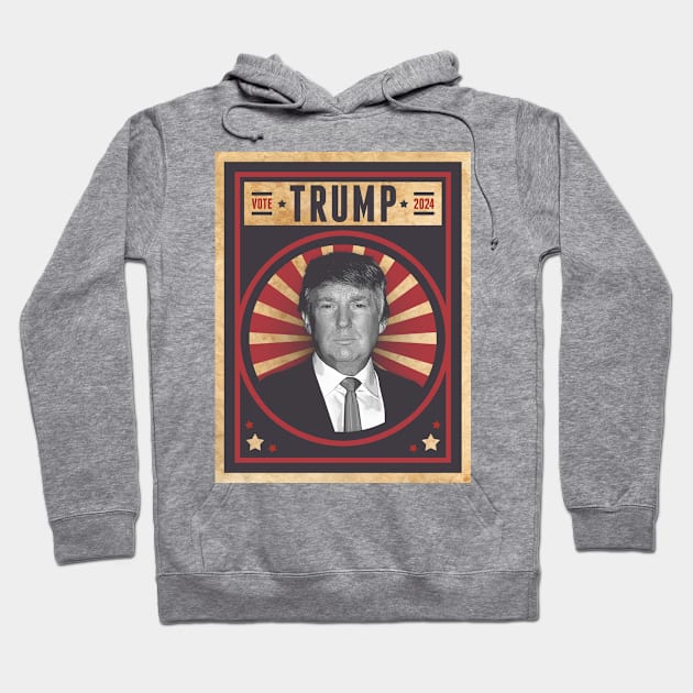 Vote Trump 2024 Hoodie by morningdance